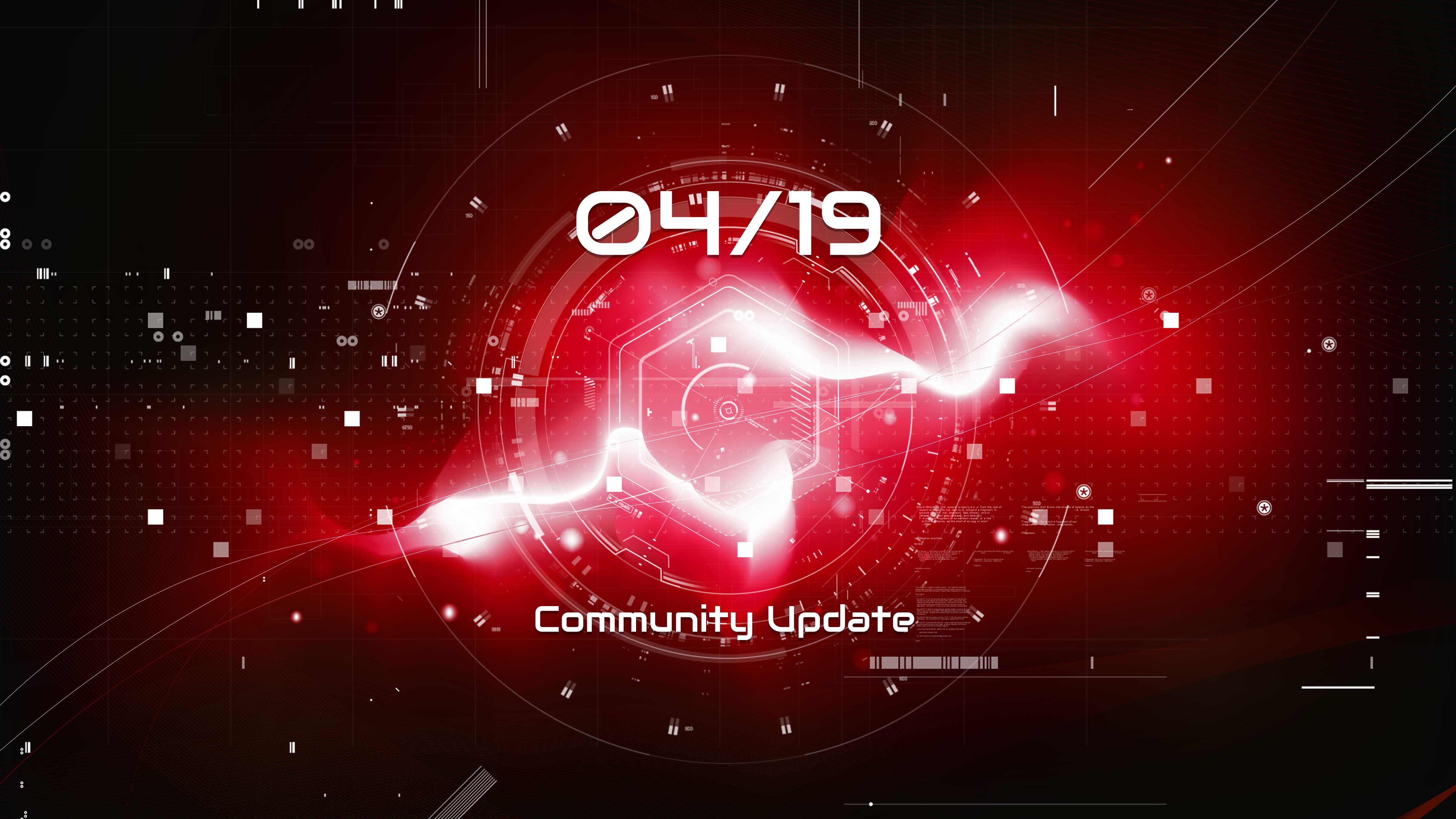 Community Update Apr 2019